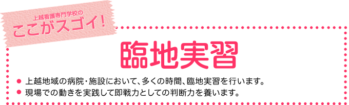 臨地実習